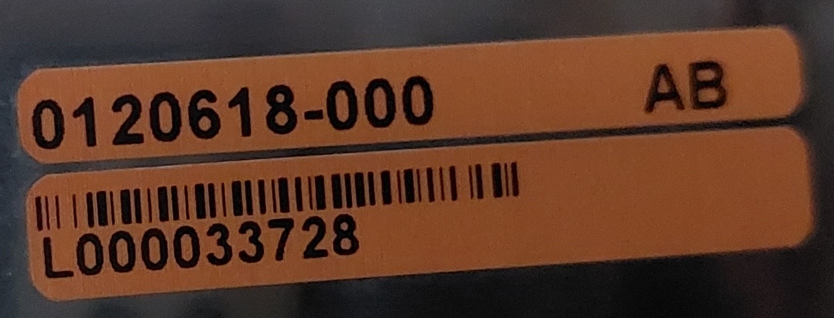 KLA PN 0120618-000 REV AB