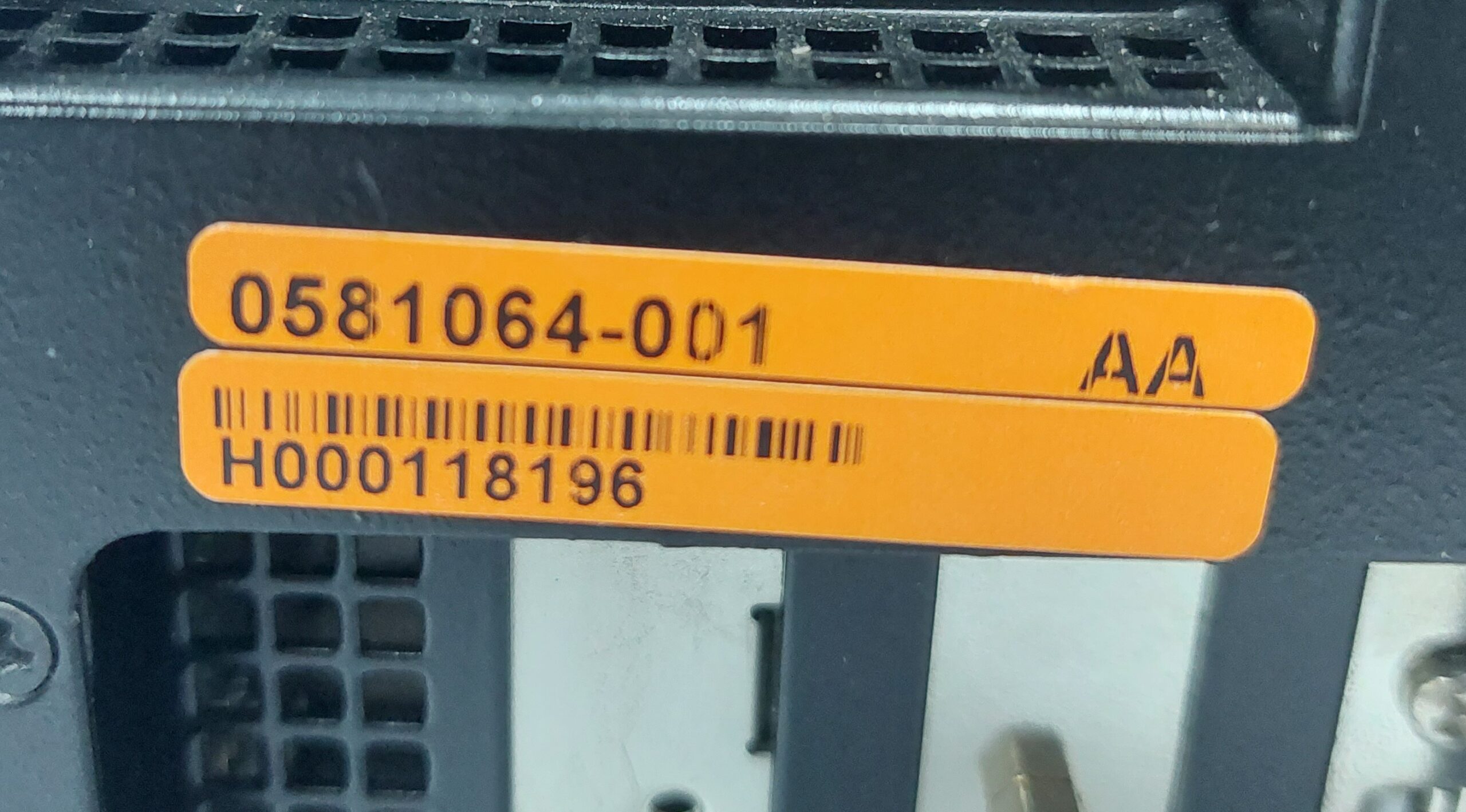 KLA PN 0581064-001 AA