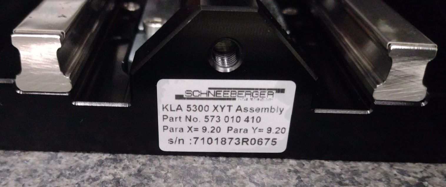 PN 573 010 410 – KLA 5300 XYT Assembly