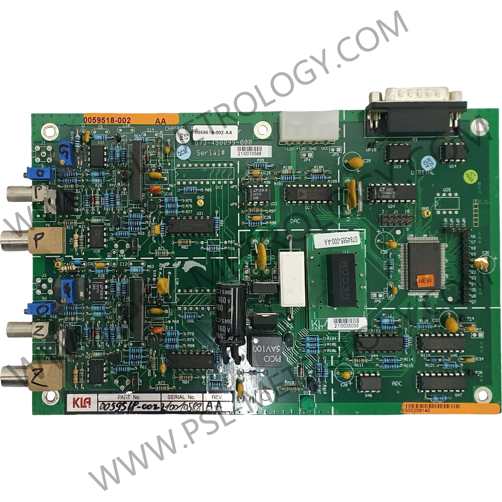 PZT Driver Board KLA PN 0059518-002_1