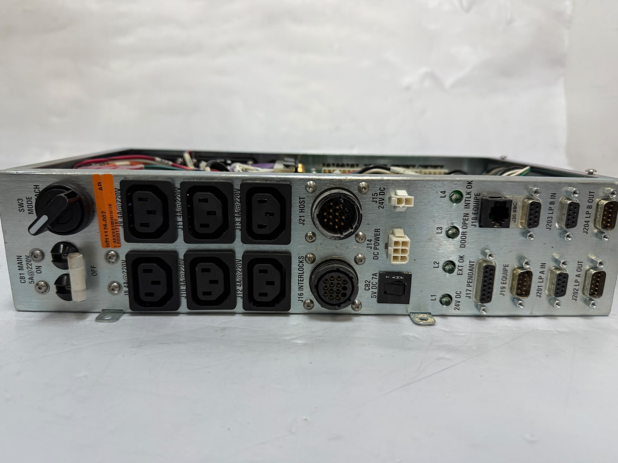 0042892-000 – Open Handler AC & Interlock Box (